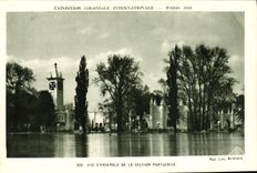 VINTAGE POSTCARD Expostion Colonial International Paris 1931 Vue overall of the Portuguese section