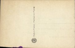 Feria de París de la POSTAL de la VENDIMIA de los artes decorativos 1925 el palacio grande visto de noche