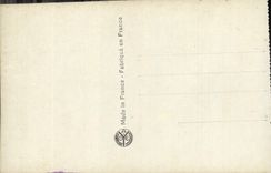 Feria de París de la POSTAL de la VENDIMIA de la vista decorativa de los artes 1925 de la noche