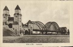 Derecho Sudbrucke de Koln de la POSTAL de la VENDIMIA