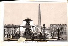 CPM Place De La Concorde Paris