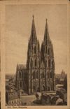 Dom Westseite Koln de la POSTAL de la VENDIMIA