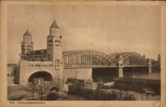 POSTAL Hohenzollernbrucke Koln de la VENDIMIA