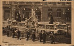 POSTAL Helnzelmannchenbrunnen Koln de la VENDIMIA