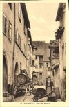VINTAGE POSTCARD Riquewihr Street St Nicolas