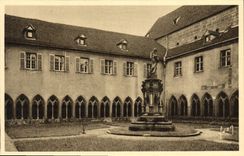 CPA Colmar Musee Interlinden ou Schongauer Cloitre de l'ancien couvent des Dominicaines