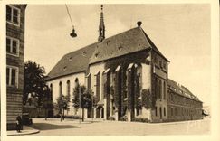 VINTAGE POSTCARD Colmar Room of Catherinettes