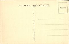 VINTAGE POSTCARD Malmaison the Castle Frontage is Main courtyard