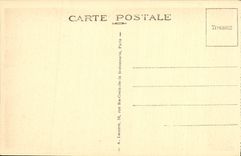 CPA Malmaison Le Salon de Musique Harpe