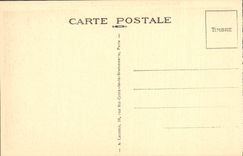 VINTAGE POSTCARD Malmaison the Room of the first Consul to Napoleon Tileries 1st