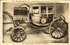 CPA Malmaison L'Opale Carrosse de L'Imperatrice