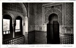CPA Granada Alhambra Detalle de la Mezquita
