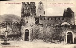 CPA Luz L'eglise des templiers