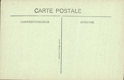 VINTAGE POSTCARD Hotel of Superbagneres Luchon