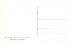 MODERN CARD Surroundings of Bagneres de Bigorre the road of Tourmalet