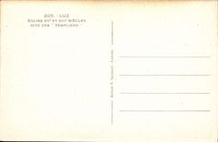 CPA Luz Eglise dite des templiers