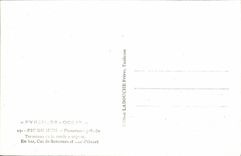 CPM Le Pic du Midi Panorama pris du terminus de la route a 2640m En bas Col de Sencours et Lac d'Oncet