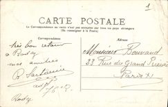 POSTAL Montpellier de la VENDIMIA el viejo hombre el circo del foro o de la ciudad de Millieres