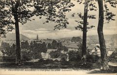 VINTAGE POSTCARD Bagnere de Bigorre Seen from of the Maintenon alleys