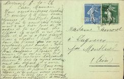 CPA Route de Cauterets Pierrefite Vue generale Route et tunnel