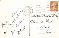 Entrada principal de CPA.Toulouse del redondo grande