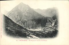 CPA.Cauterets Peguere and Val of Combasque