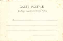 POSTAL Toulouse de la VENDIMIA el nuevo puente el hospital San José del registro bajo