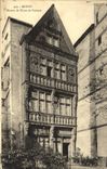 VINTAGE POSTCARD Rouen House of Diane of Poitiers