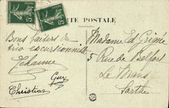 VINTAGE POSTCARD Tales View