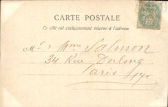 VINTAGE POSTCARD Blonville On Sea Seen from Of the Canisi Mount