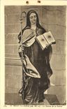 VINTAGE POSTCARD Mount co. Odile the Statue Of Sainte