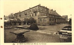 VINTAGE POSTCARD Mount co. Odile the Terrace