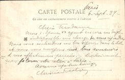 VINTAGE POSTCARD Franchard Sphinx Of the Druids