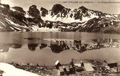 CPA Lac D'Allos Le Chalet Restaurant