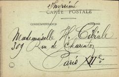 VINTAGE POSTCARD Collar De Sencours Seen from Of the Hotel trade Of the Peak Of the South