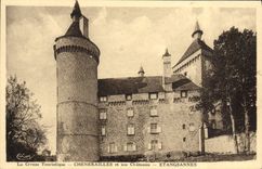 VINTAGE POSTCARD Hollow Tourist Chenerailles And Its Etangsannes Castles