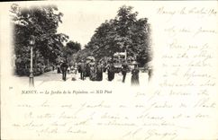 CPA Nancy Le Jardin De La Pepiniere