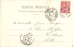 CPA Nancy Cathedrale Grande nef