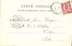 CPA Nancy Vue sur Le Canal Prise Du Saint Georges Bateaux Peniches