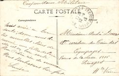 VINTAGE POSTCARD Montauban Places Prefecture