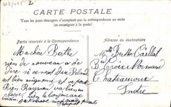 CPA Chateau De La Batie Neuve