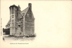CPA Chateau De Plessis Les Tours