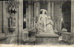 CPA Dreux Chapelle St Louis Tombeau De Louis Philippe Et Pourtour Du Choeur