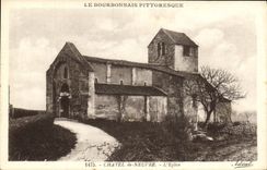 CPA Le Bourbonnais Pittoresque Chatel De Neuvre L'Eglise