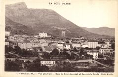 CPA La Cote d'Azur Vence Vue Generale Baou De Saint Jeannet Et Baou De La Gaude