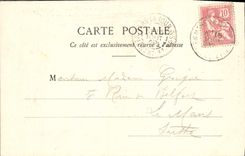 VINTAGE POSTCARD Monument Of 1st and 2nd Regiments Of Dragons Of the Prussian Guard To the Cemetery Of Mars the Militaria Tower