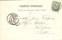 VINTAGE POSTCARD Liverdun View