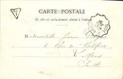 VINTAGE POSTCARD Liverdun the Mill And the Castle