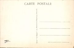 La POSTAL Deauville de la VENDIMIA la playa florecida sube a la barra del Sun