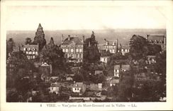 VINTAGE POSTCARD Transfers Seen from Besnard Mount On Valle